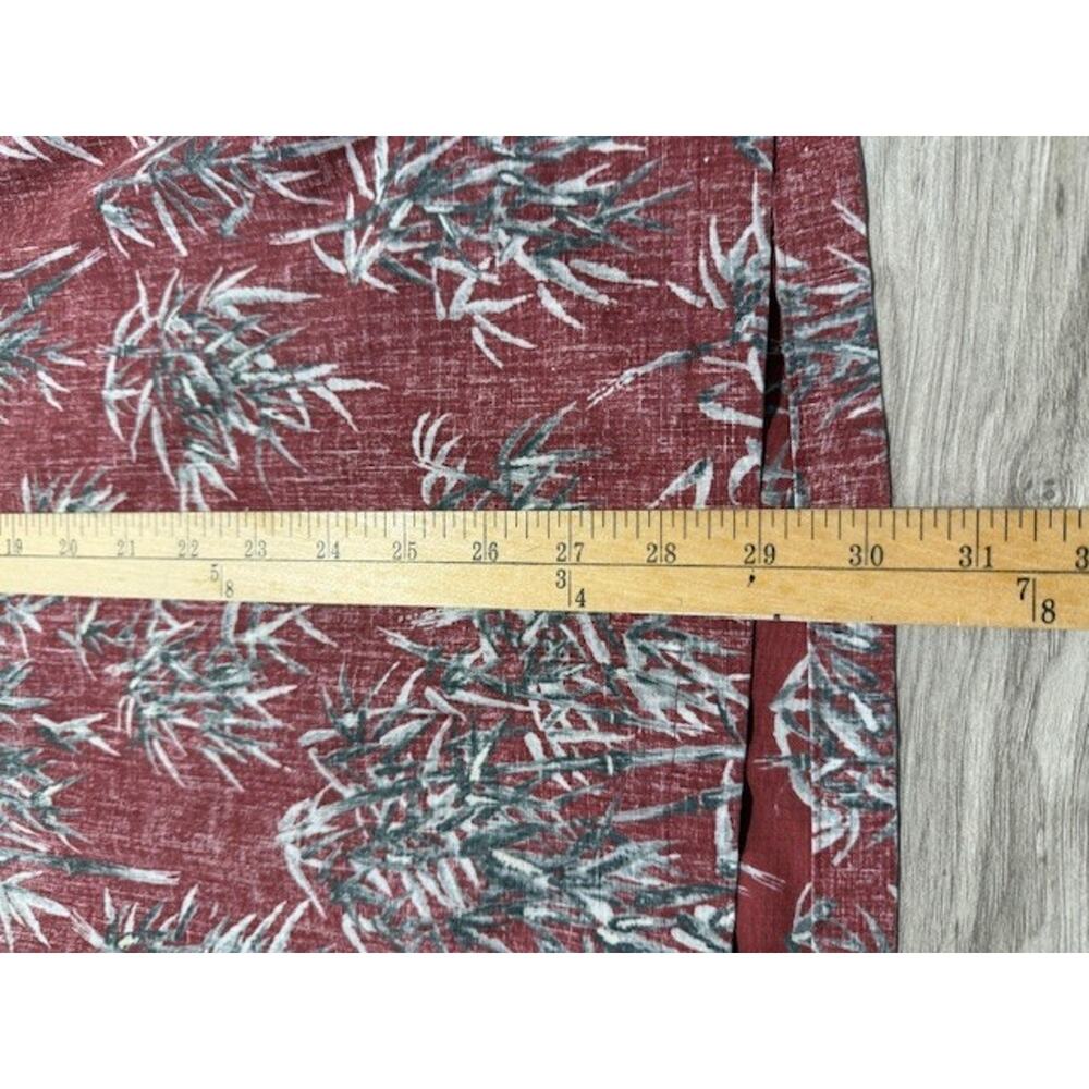 Reyn Spooner Alfred Shakeen Reverse Bamboo Print Hawaiian Shirt - Size Large - Picture 3 of 12